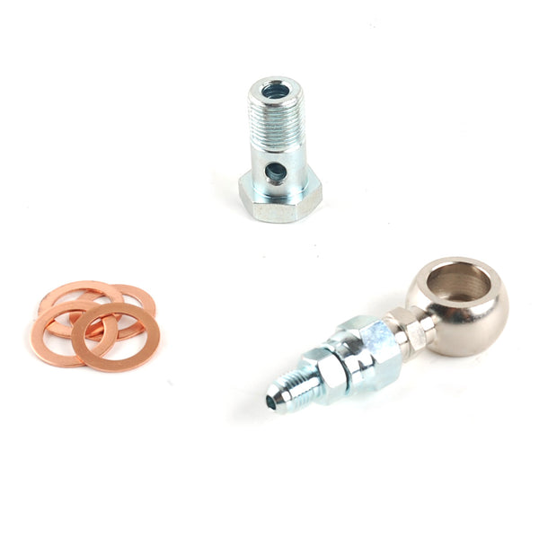 4AN Engine Side Oil Supply Line Banjo Bolt Kit to 18mm x 1.5mm For TOYOTA 3SGTE ST165 Celica Gen 1 & 2