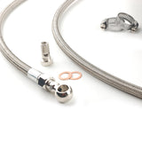 6AN Top Mount Oil Water Line For AUDI VW 1.8T Transverse 1998-2005 with GT28R GT30R