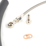 6AN Top Mount Oil Water Line For AUDI VW 1.8T Transverse 1998-2005 with GT28R GT30R