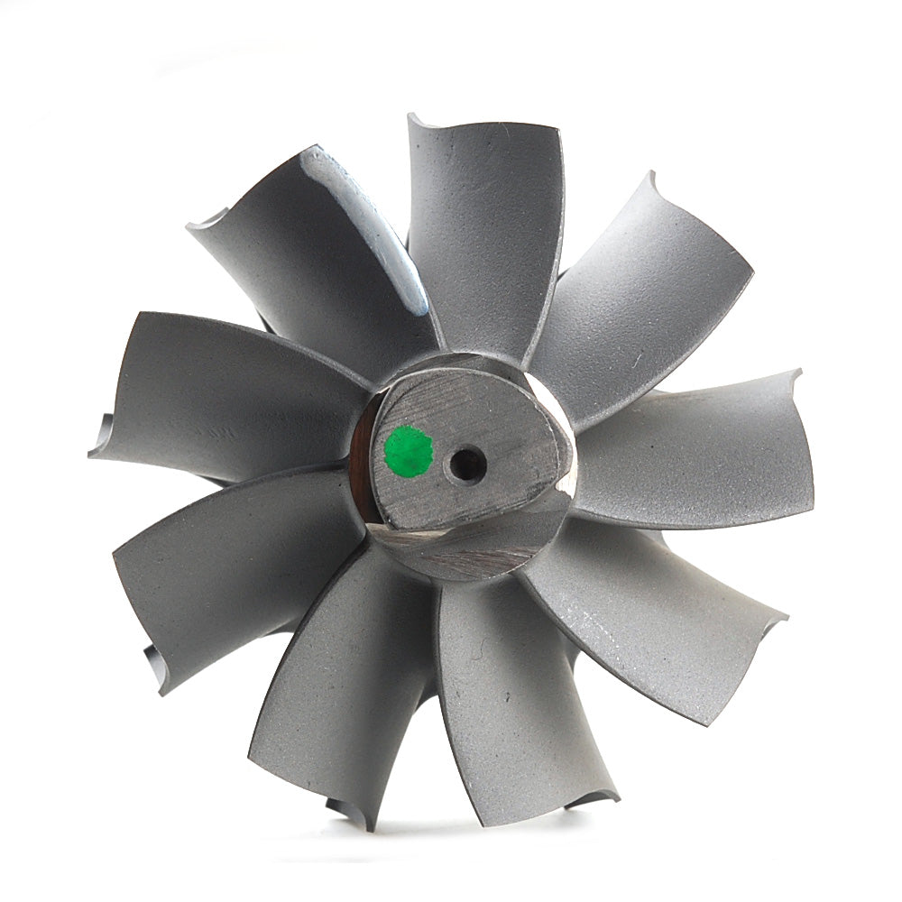 9-Blatt-Turbinenrad für Garrett BB GT35R GT3582R GGT3540 GTX3582 62/68 mm