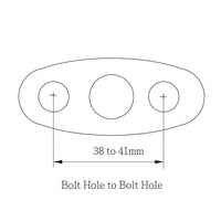 45Deg to 10AN 5/8" 16mm Oil Drain Flange For TD02~TD06 IHI RHF4 RHB4 RHB5 GT15 17 19 20