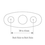 45Deg to 10AN 5/8" 16mm Oil Drain Flange For TD02~TD06 IHI RHF4 RHB4 RHB5 GT15 17 19 20