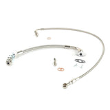 Oil Feed Drain Line Kit For VOLVO 740 940 B230 B234FT with OEM VOLVO TD04H-13C