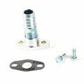 Aluminum Oil Return Flange For TD04 TD05 TD06 w/IHI RHF4 RHB4 5/8" 16mm Barb