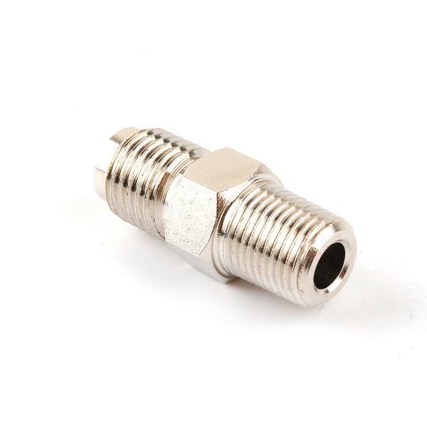 Made Of Steel 4AN to 1/8 NPT Line Fitting Adapter 1/8"-27 1/8" pipe