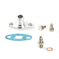 4AN Turbo Oil Feed & 3/4" 19mm Return Flange Kit For Holset HX30 HX35 HX40 Series