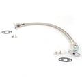 13.7" Length Oil Drain / Return Teflon Line For Garrett T3 T4 T04B T04E T60