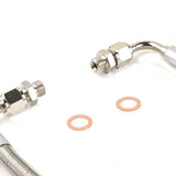 9.4" 6AN Water line Ford Sierra Cosworth Escort Cosworth YBT / 3/8" 1/2" Barbs