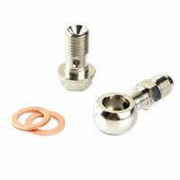 4AN Oil Feed Bolt Kit M12 12mm with 1.5mm restrictor hole for Borg Warner 53049700059 / 53049700184 12618667