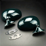Side Rearview Mirrrors Door Wing Fit MAZDA MIATA MIRROR 99-2004 MX5 MK1 / Deep Green