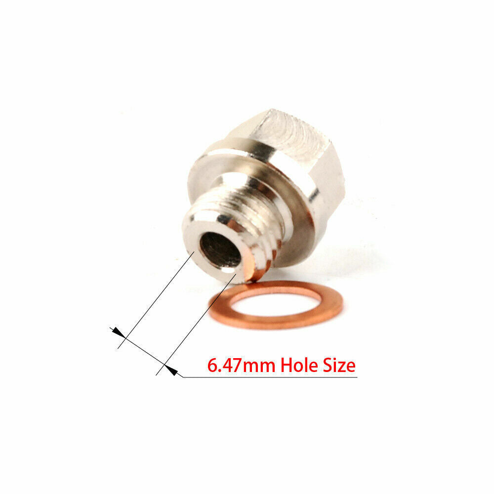 Adapter Plug 18mm x 1.5 to 4AN For TOYOTA Turbo 3SGTE ST165 Celica Gen 1 & 2