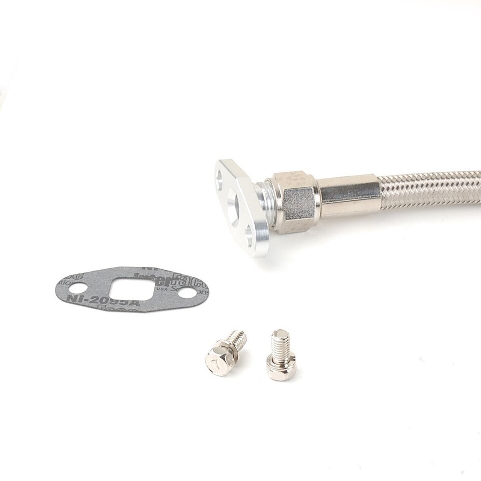 Ölablauf-/Rücklaufleitung aus Teflon, 20 Zoll lang, für Garrett TB25, TB28, GT25, GT28, T25, T28