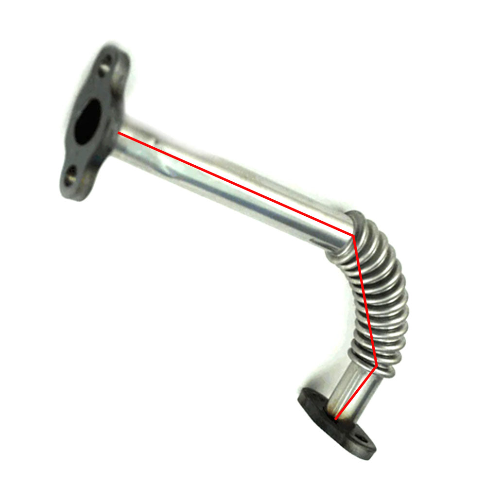 10AN Ölablaufleitungssatz für DSM 1G 2G Motor mit Garrett Kugel- und Gleitlager
