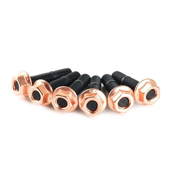 M10 x 1.5mm BLK Stud w/Cooper Nut For Garrett GT40 GT42 & GMC 6M60 40mm long