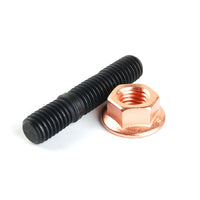 M8 x 1.25mm BLK Stud w/Copper Nut For Nissan & Trust Garrett 5 Bolt Silvia Series to CA180DET SR20DET