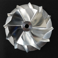 6+6 Compressor Billet Wheel For GARRET Audi GT15-25 Q7 44.5 / 60mm