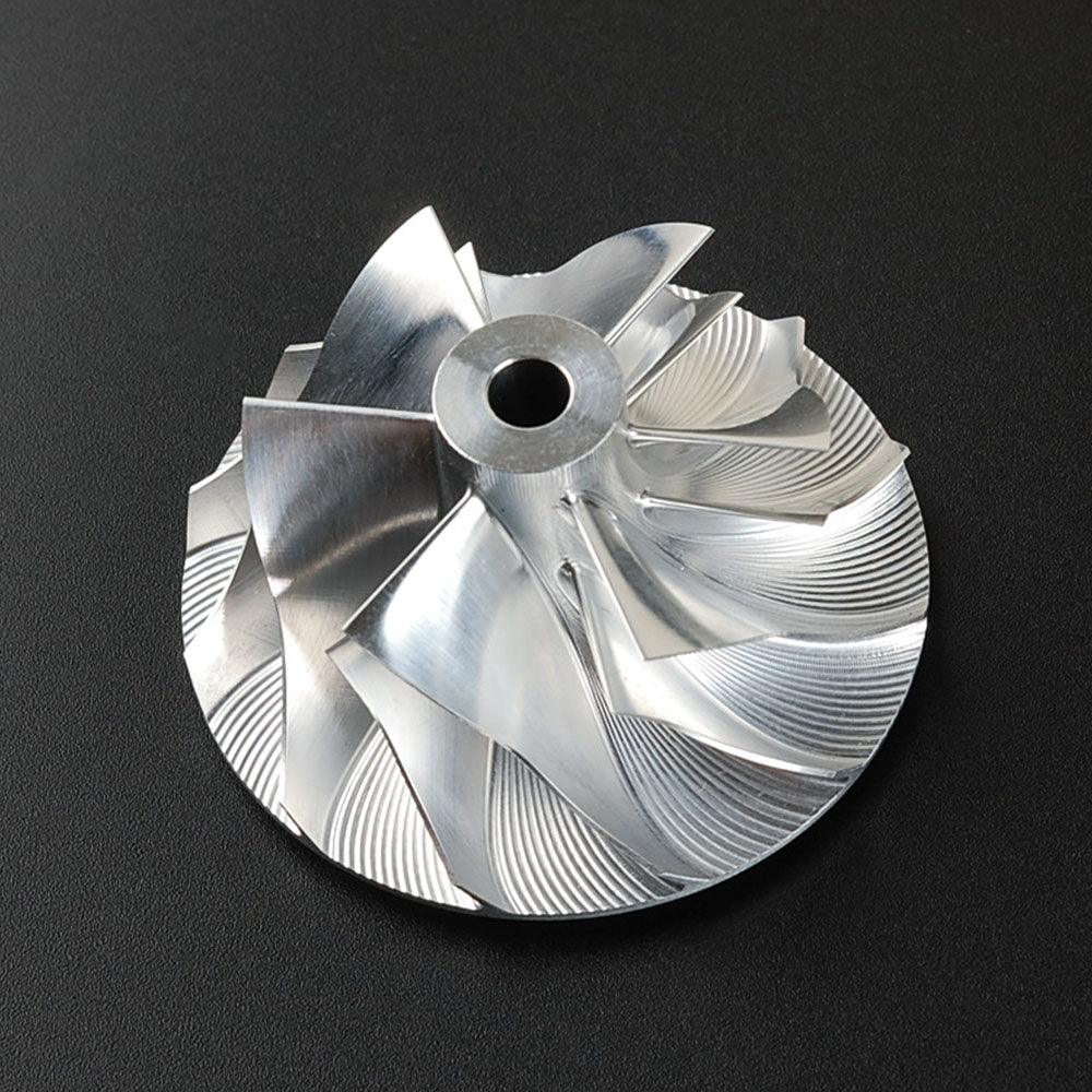 6+6 Billet Blade Compressor Wheel For IHI Mitsubishi RHV5 VT13 43.5/56mm
