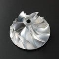 6+6 Billet Blade Compressor Wheel For IHI Mitsubishi RHV5 VT13 43.5/56mm