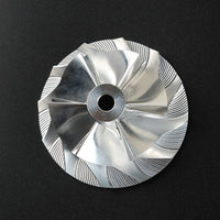 6+6 Billet Blade Compressor Wheel For GARRETT Audi VW GT15-25 ( 36.4 / 49 )