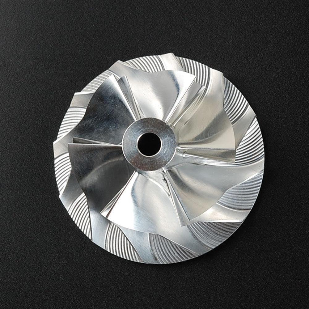 6+6 Billet Blade Compressor Wheel For IHI Mitsubishi RHV5 VT13 43.5/56mm