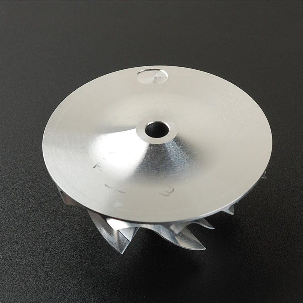 6+6 Billet Blade Compressor Wheel For IHI Mitsubishi RHV5 VT13 43.5/56mm