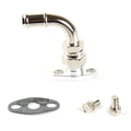 90Deg 10AN 5/8" Oil Drain Flange Kit For Garrett GT25 GT28 GT30 GT35 T17 T20 T25 T28 T35