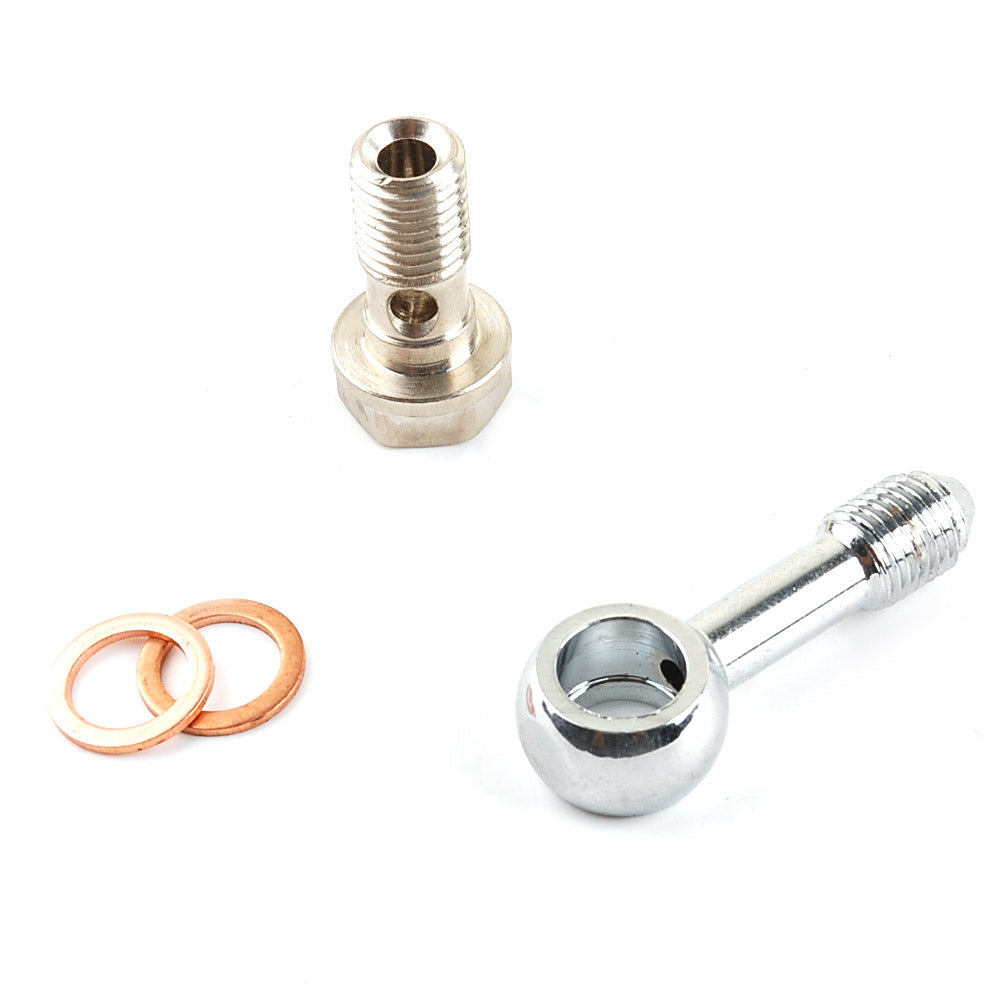 3AN AN-3 M10 10mm Hohlschraubensatz für Motorrad-Bremssattel-Hauptbremszylinder für Honda, Kawasaki und Harley-Davidson