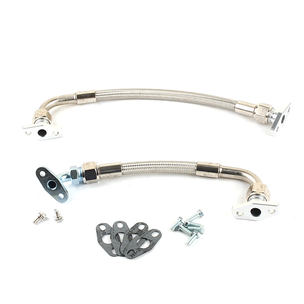 AN10 Ölrücklaufleitungssatz für Mitsubishi 6G72T 3000GT VR4 &amp; TD04 Twin Turbo