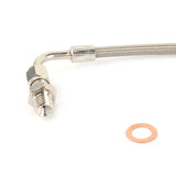 27.5" Long 4AN Oil Feed Line Kit for TOYOTA 1JZ 2JZ with Garrett GT25 GT35 Series Journal Bearing 2.5mm