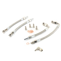 6AN Water Line Kit For Mitsubishi 6A13TT Galant Legnum VR4 TD03 Twin Turbo