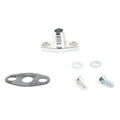 8AN Oil Drain Flange For BorgWarner KKK K03 K04 AUDI VW  DSM 1G 2G EVO 8 9 10 and Greddys Trusts TD04H T517Z T518Z HT12-19 4G15