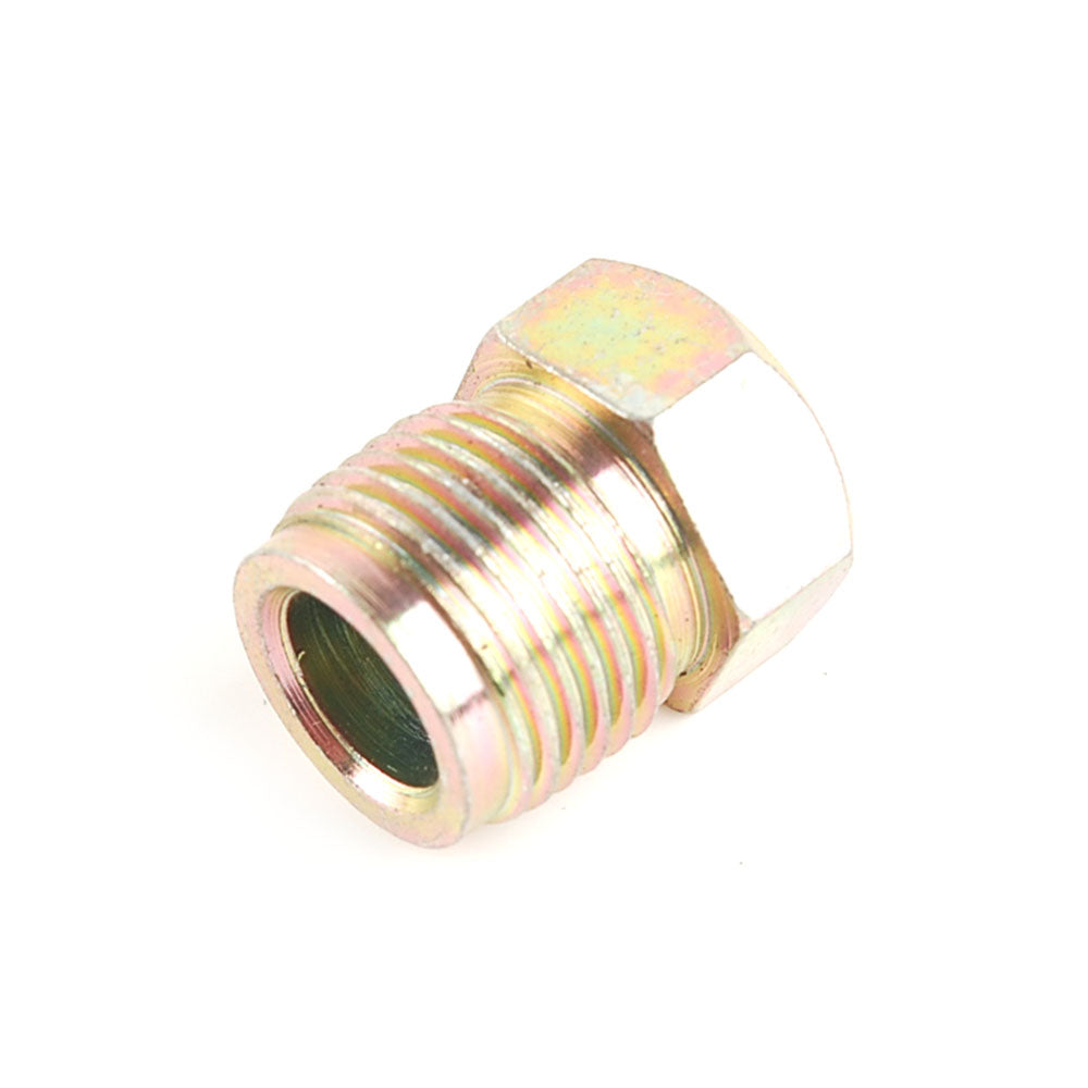 M12 x 1.0mm pitch Bubble Flare Tube Nut Fitting 6.7mm For Brake Line Tubing 12 PACK