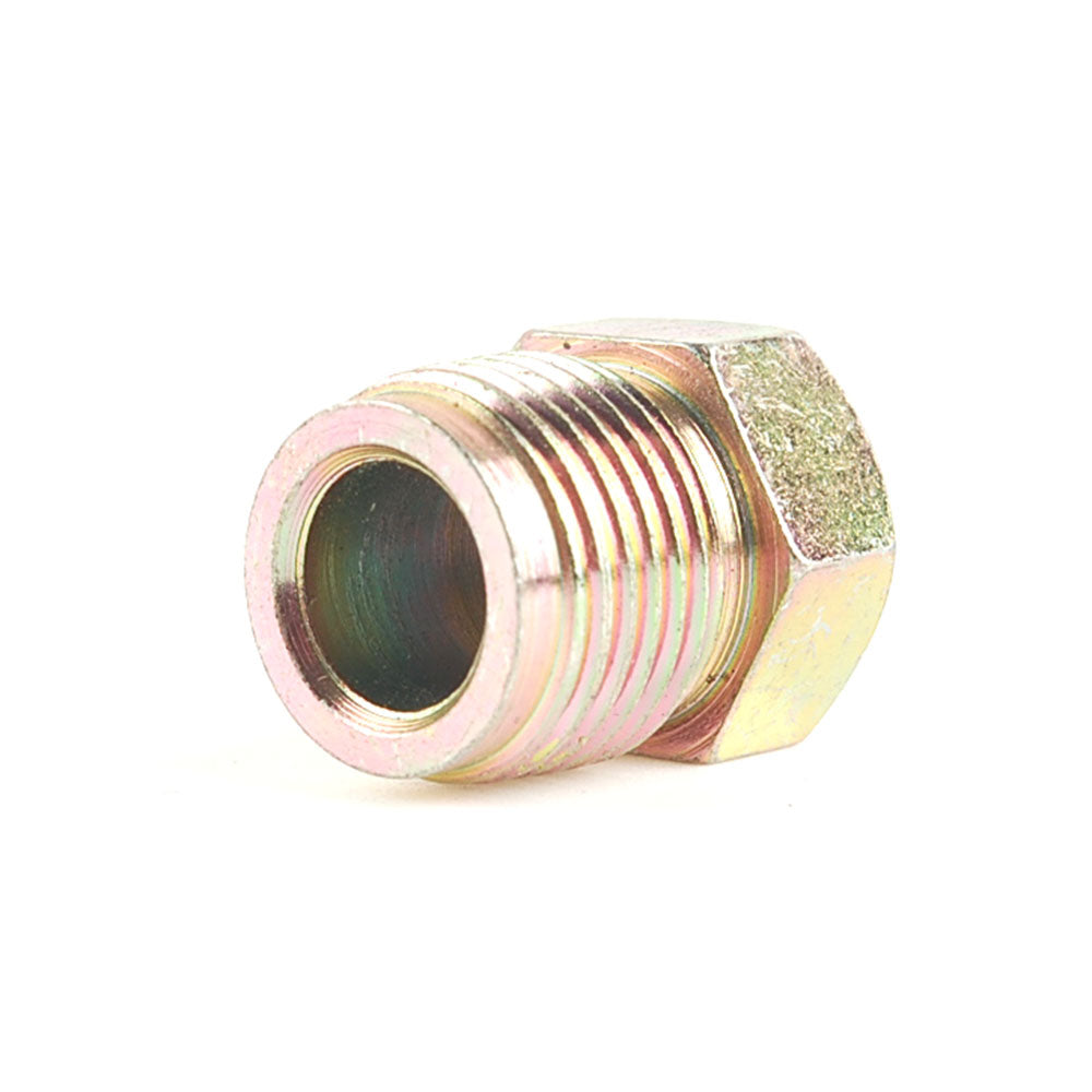 M12 x 1.0mm pitch Bubble Flare Tube Nut Fitting 6.7mm For Brake Line Tubing 12 PACK