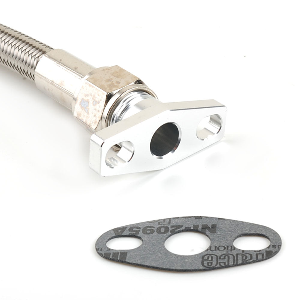 10AN Ölablaufleitungssatz passend für Garrett T25, T28, GT25, GT28, GT30, GT35 mit 3/4"-Schlauchanschluss