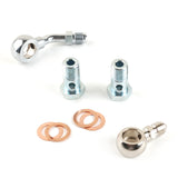 AN-6 Bolt Kits M18 x1.5mm STR & 45DEG For Garrett T4 T04E T04B T04R GT37 40 GT42