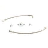 4AN Oil Feed Line & Return Hose Kit For BMW N54 3.0L 135i 335i 535i TD03 Twin Turbo