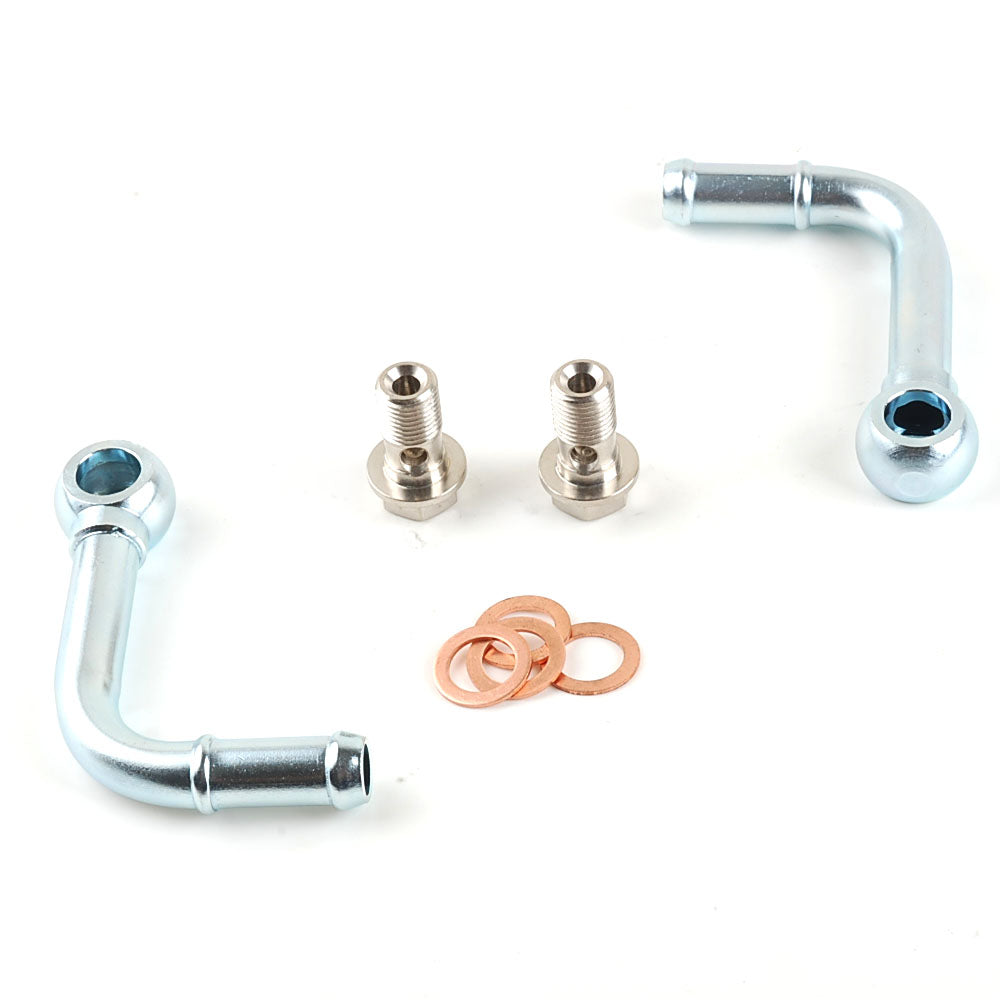 90°-Seitenbogen-Wasserrohr M12 auf 1/2" (12 mm) für VOLVO SAAB Serie