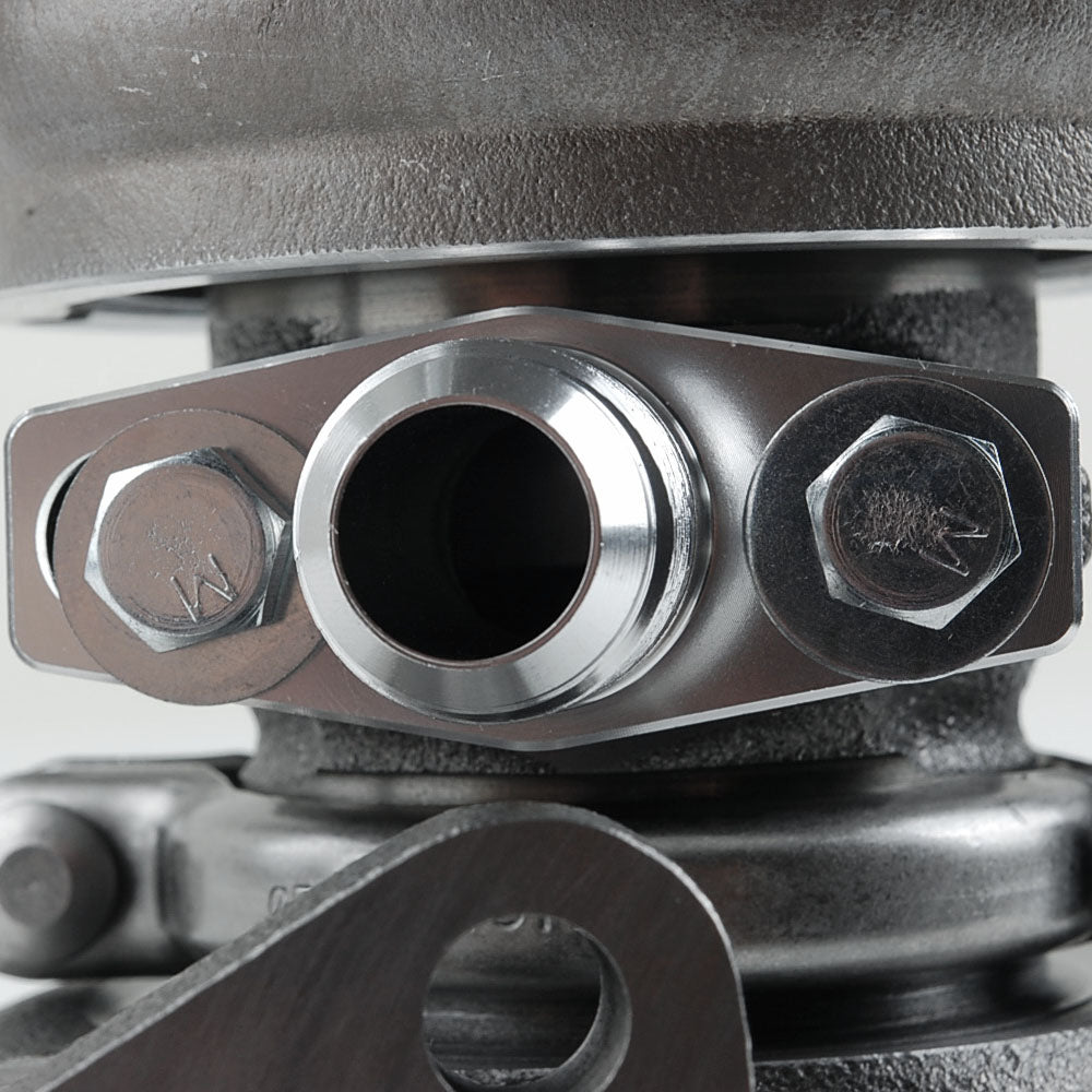 8AN Oil Drain Flange For BorgWarner KKK K03 K04 AUDI VW  DSM 1G 2G EVO 8 9 10 and Greddys Trusts TD04H T517Z T518Z HT12-19 4G15