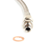 Universal 27.5" 4AN Oil Feed Line For M10 x 1.25mm oil feed w/ M12 x 1.25mm fitting for Engine