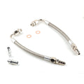 15.7" 6AN Water Line M14x1.5mm pitch fits Garrett GT3582R GTX3582R 3/8" 1/2"