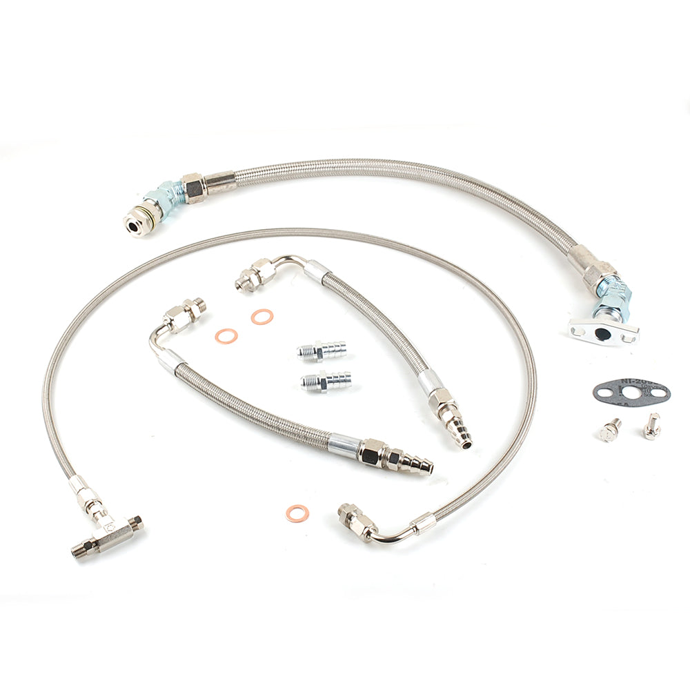 6AN Turbo Oil Water Line For Garrett G25-660 G30-660 G30-770 G30-900 G35-900