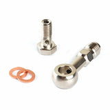 4AN M8x1.25mm Steel Oil feed Banjo Bolt Kit For IHI RHB3 RHF3 T88 & Brake Line