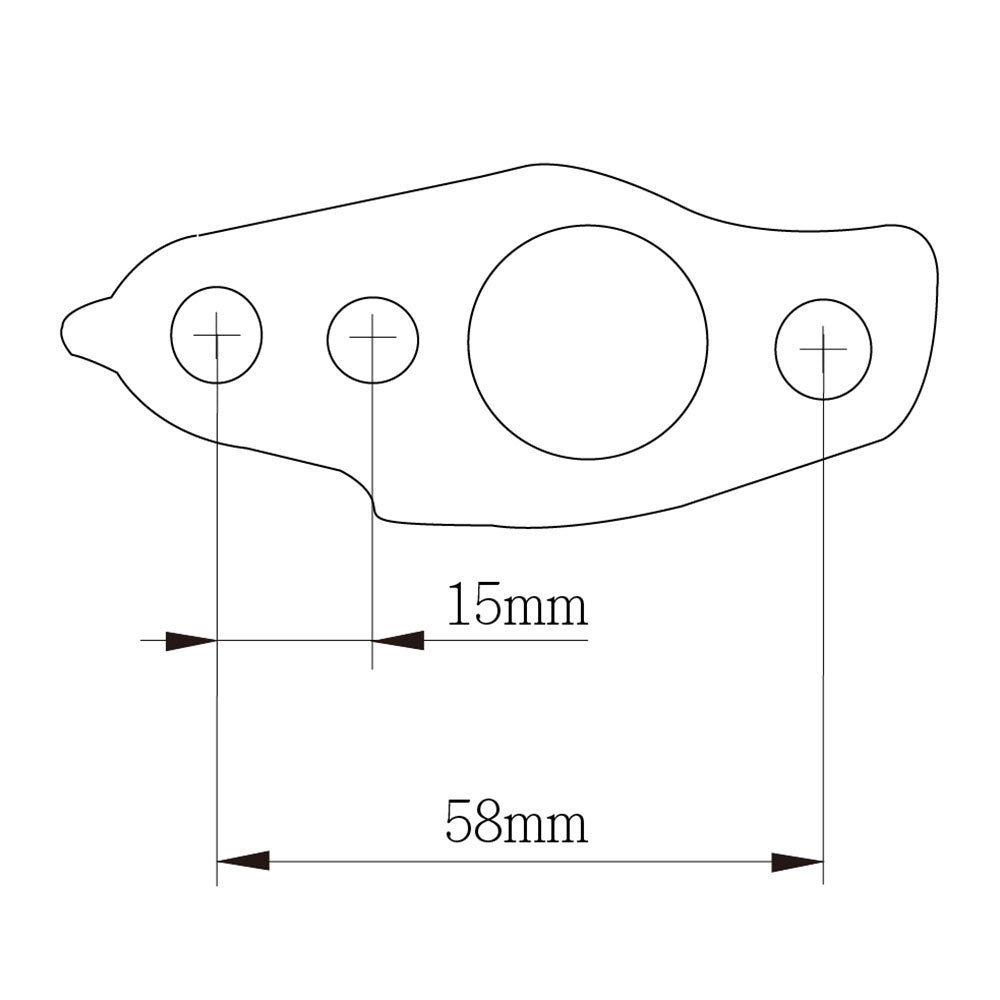 Ölzulauf- und -ablaufleitung für Turbolader von Toyota Celica (3SGTE ST165, 3. Generation, 4-4 Zoll / 19 mm, hoher Durchfluss)