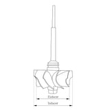 Turbine Housing For MHI GREDDY TD04HL TD04H T25 49189-11810 -00910 49189-10421 8.5cm A/R .64