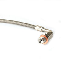 AN4 Oil Feed Line For Nissan Patrol SD33T Y60 w/ Garrett GT25R GT28R