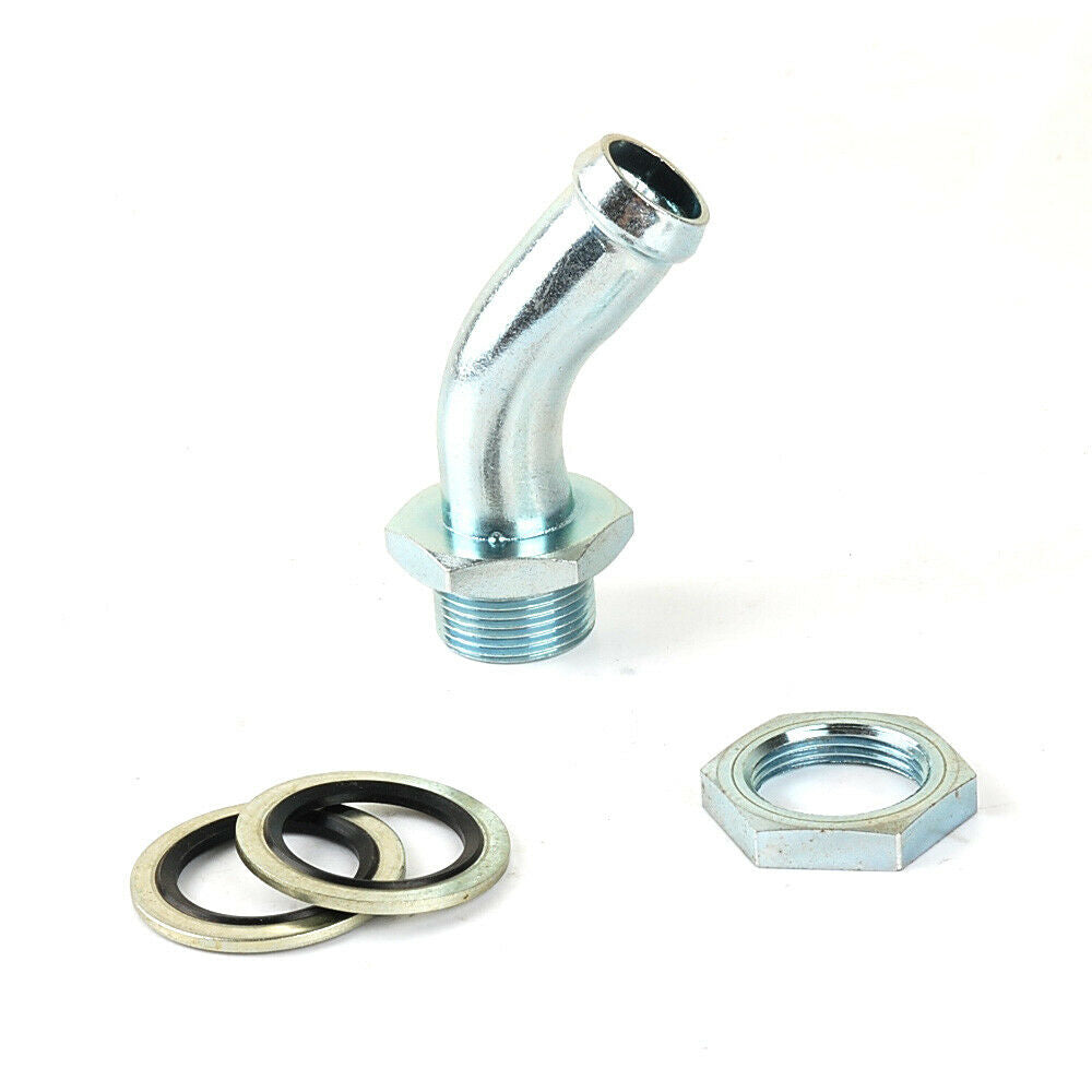 3/4" 19 mm 45° Turbo-Ölwanne / Ölsumpf Rücklauf-Ablassschrauben-Adapter-Anschluss