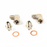 Turbo Water Fitting Kit M14x1.5mm to 6AN AN-6 For Garrett T25 T28 GT25R GT28R GT30R GT35R Journal Bearing Ball Bearing Bush Bearing