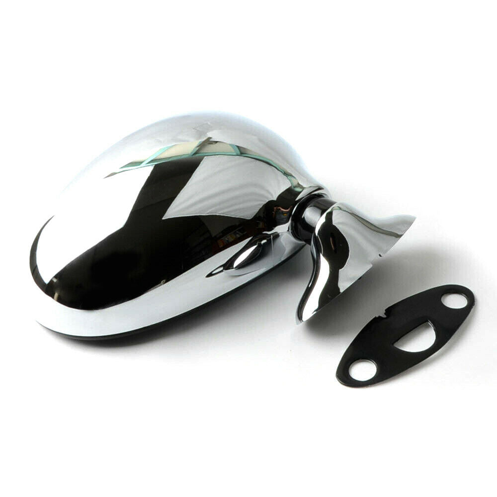 Side Rearview Mirrors Door Wing MAZDA MIATA MIRROR 89-2005 NA NB MX5 MK1 Anti-Dazzle Blue Glass Chrome
