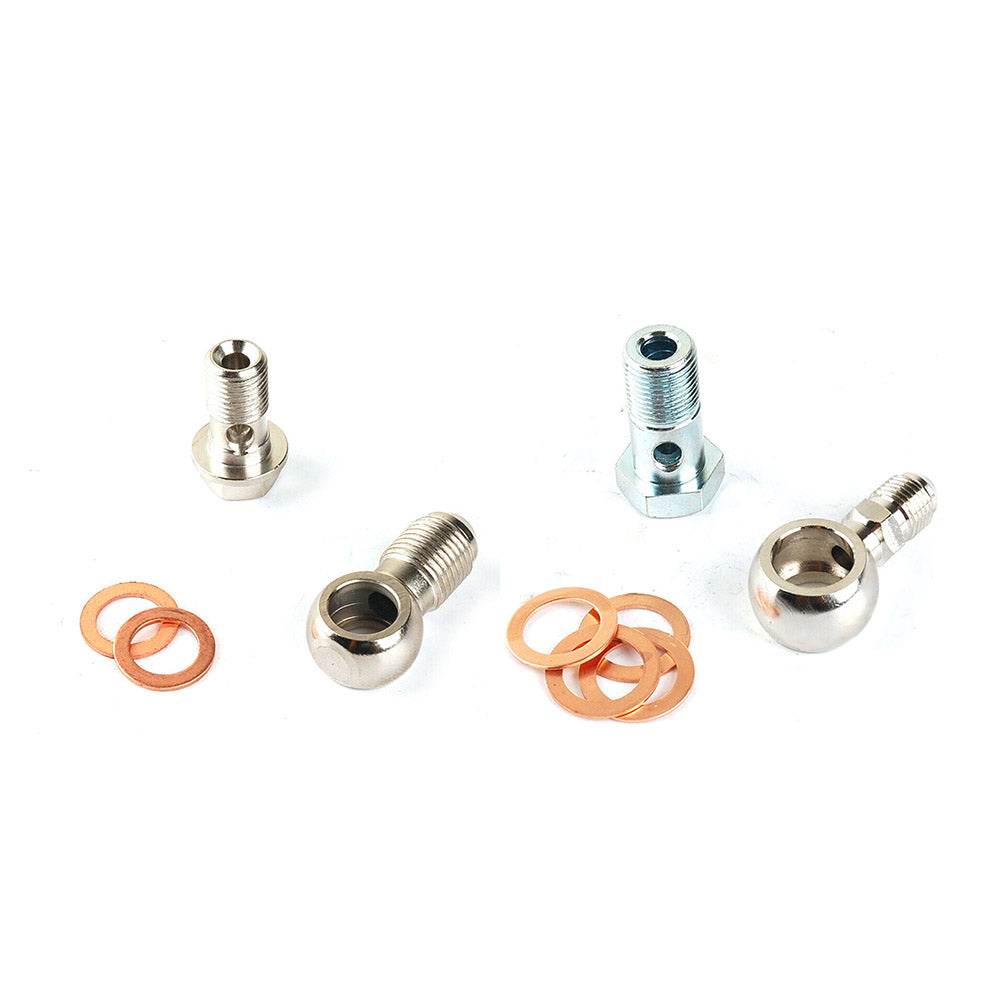 AN-6 Hohlschraubensätze auf M12 x 1,5 mm mit M18 x 1,5 mm Steigung für Bosch 044 Kraftstoffpumpe