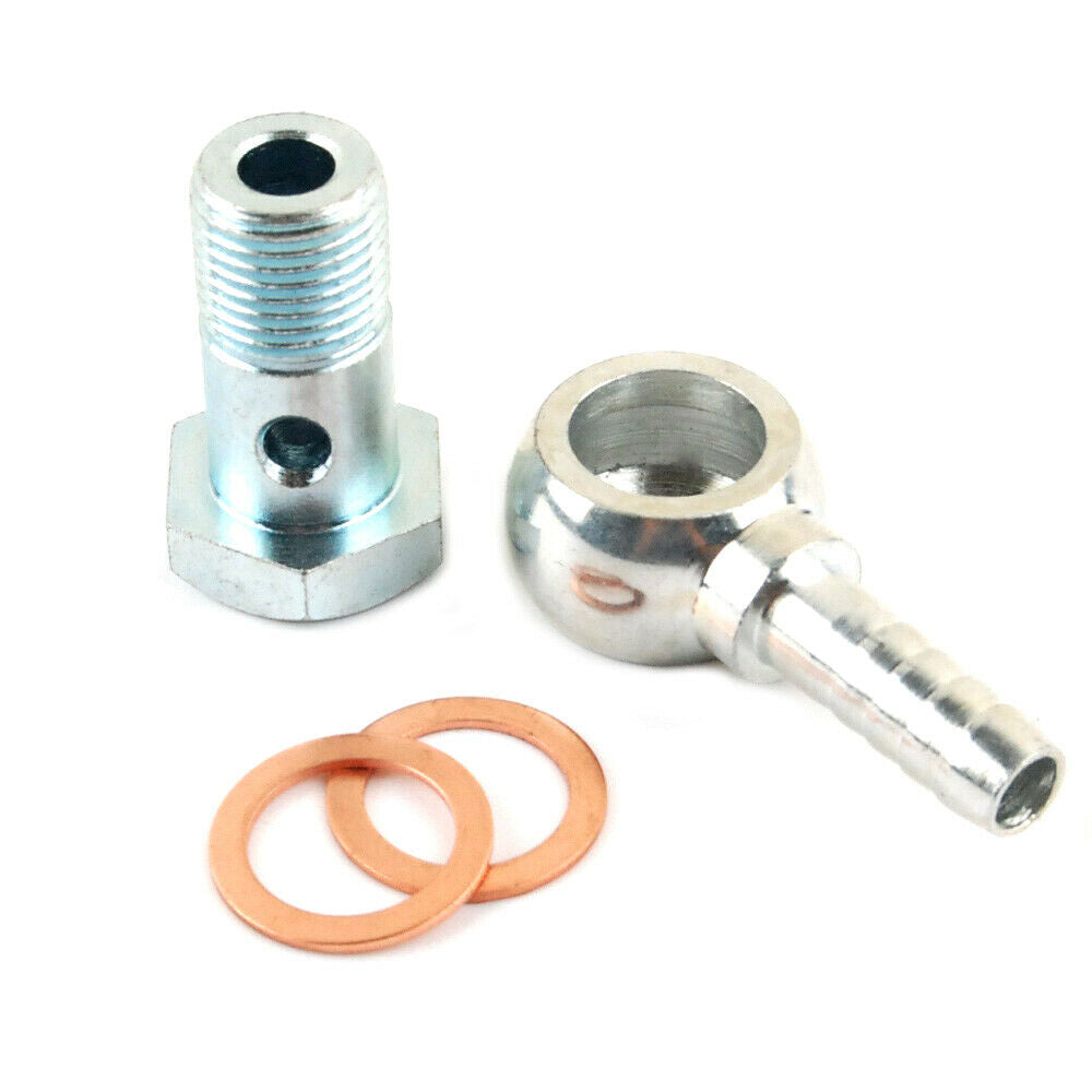 M16 x1.5mm to 3/8" Barb Water Coolant Banjo Bolt For Garrett T3 TB03 SAAB VOLVO K26